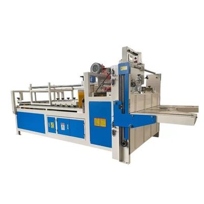 Elektrisch aangedreven papiervormmachine semi-automatische vouwlijm voor kartonnen dozen