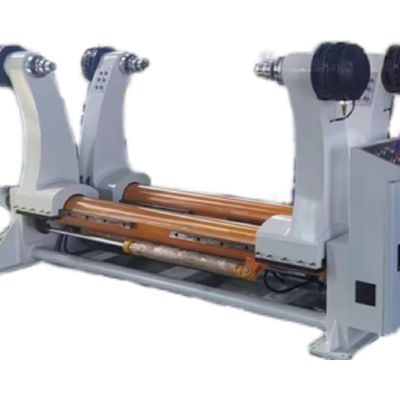 380V Spanning Hydraulische schachtloze molen rolstand voor de productie van kartonnen verpakkingsdozen