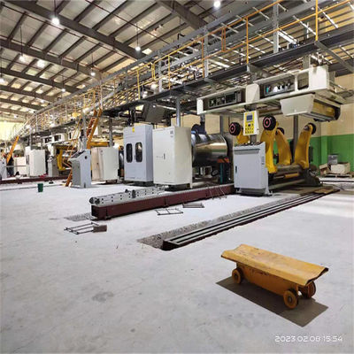 High Speed 3ply gegolfde karton maken machine voor aangepaste breedte van karton