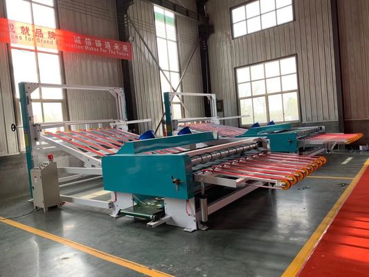 Productielijn voor restaurantdozen met stapelmachine voor gegolfd karton