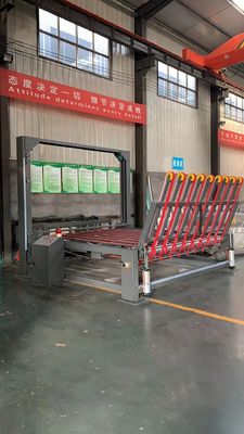 Productielijn voor restaurantdozen met stapelmachine voor gegolfd karton