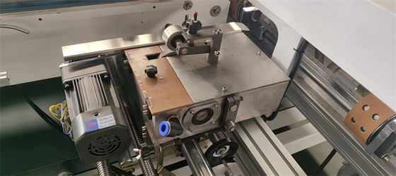 Elektrisch aangedreven semi-automatische vouwlijm voor golvende doos dubbel stuk blad