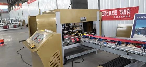 Automatische Flexo Folder Gluer Machine voor APPAREL kartonnen doos maken van de vraag van klanten