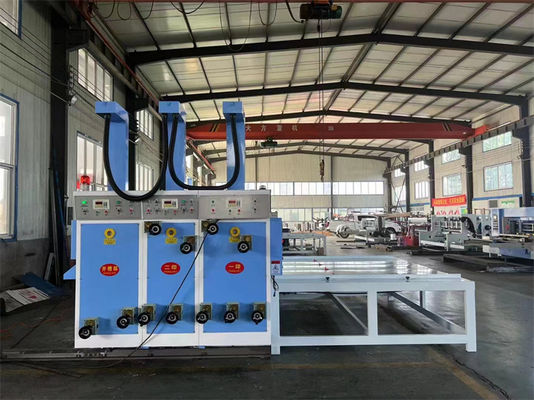 Ketenvoeder 2 kleuren Flexoprinter Slotter Rotary Die Cutter Machine op verzoek van de klant