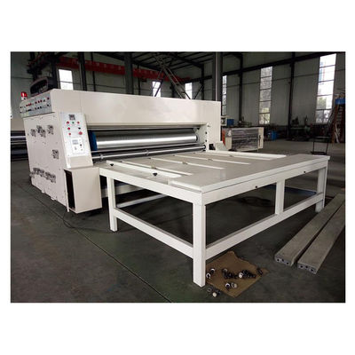 Paper Forming Machine Semi Automatic Printer Slotter met keten voedingsproductielijn