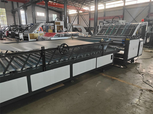 Box Printing Slotting Die Cutting Glueing Flute Laminator met functies en kenmerken
