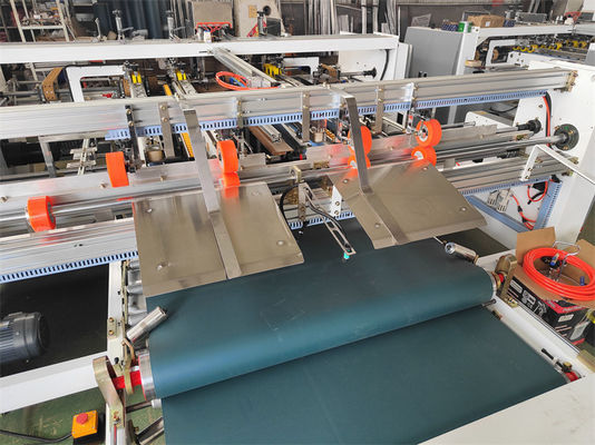 380V semi-automatische golfkarton twee stukken karton doos folder Gluer Machine voor het vormen van papier
