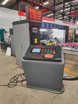 Automatische golfkartondoos vouwlijmmachine voor klantvereisten