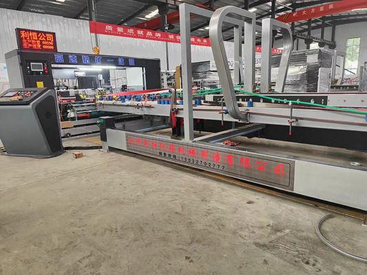 Automatische golfkartondoos vouwlijmmachine voor klantvereisten