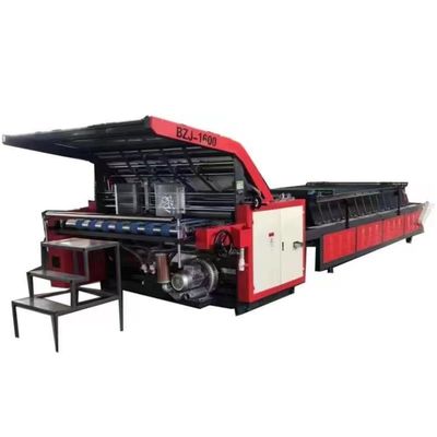 Machine voor het lamineren van papier met fluiten van gegolfd karton voor het lamineren met een hoge productiviteit