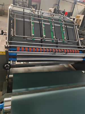 Machine voor het lamineren van papier met fluiten van gegolfd karton voor het lamineren met een hoge productiviteit