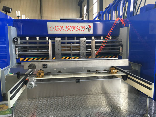 2 4 6 Kleurflexodruk Gekraakte kartonnen doos maken machine voor bouwmaterialen winkels