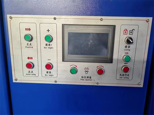 2 4 6 Kleurflexodruk Gekraakte kartonnen doos maken machine voor bouwmaterialen winkels