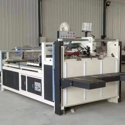Automatische tweezijdige vouwlijmmachine voor kleine kartonnen doos