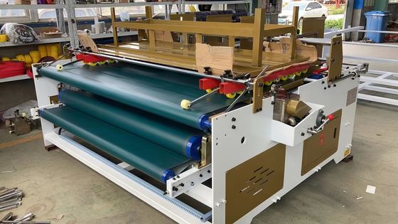 Halfautomatische folderglueermachine voor kartonnen doos Verbeter uw productie-efficiëntie