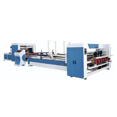Voedingsmiddelen en dranken winkels gegolfde kartonnen dozen automatische folder gluur met 380V spanning