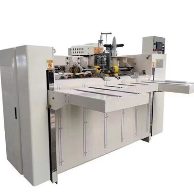 80 mm semi-auto dubbelstukken doos steken machine/dubbelstukken nagel doos machine