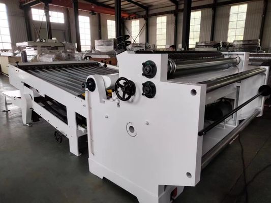 2 lagen automatische roterende papierrol naar plaat snijmachine voor kartonproductie