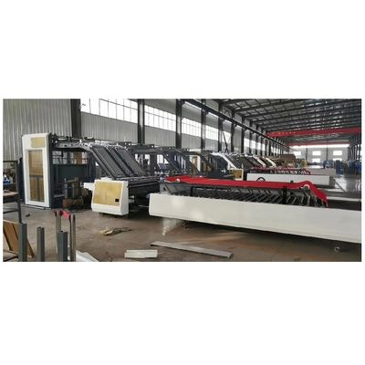 220V Reclame C Boxmac half-automatische fluit gegolfde papier doos lamineermachine