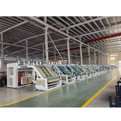 Boerderijen golfkarton doos karton fluit laminatie machine voor verpakkingsoplossingen