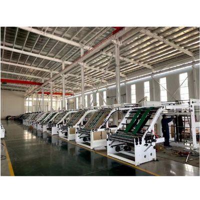 Fluitlamineermachine met kleine automatische kartonnen lamineermachine 13,5m x 2m x 2,9m