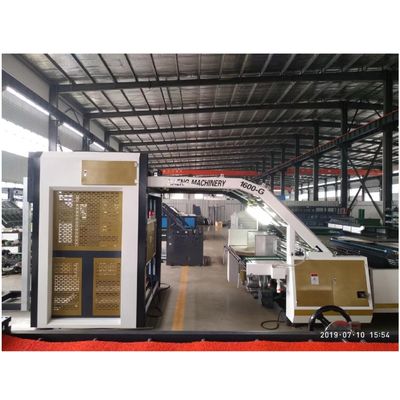 Fluitlamineermachine met kleine automatische kartonnen lamineermachine 13,5m x 2m x 2,9m