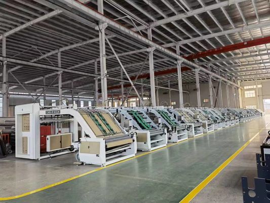 Fluet laminatie machine voor gegolfde karton doos karton karton maken ideaal