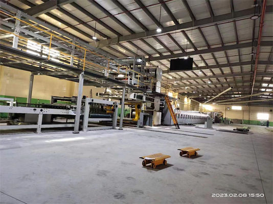 Elektrische verwarmingsstapelmachines 0,75 kW Horizontale output voor de productie van karton