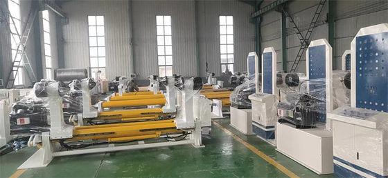 Machine voor het maken van 3voudige gegolfde kartonnen kartonnen dozen met een snijlengte van 300 mm-9999 mm