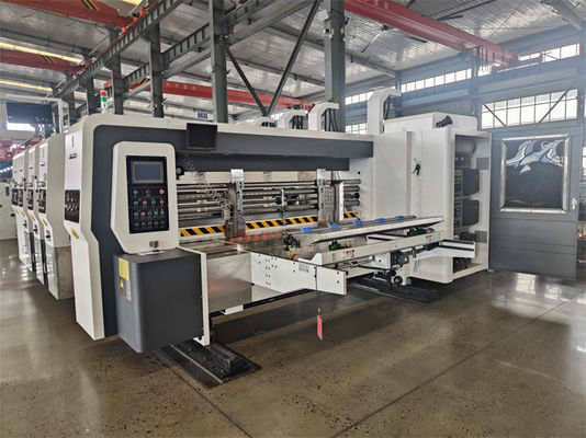 Liheng Inline Flexo Printing Slotting Die-cutting Machine voor golfspanning 380