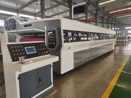 380V Nieuwste Flexodrukmachine voor de golfdrukindustrie