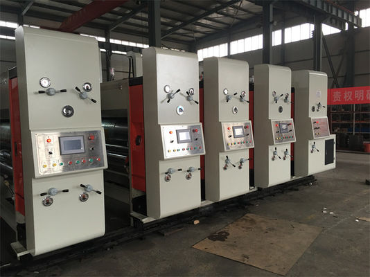 Kleinschap Intelligent Control Flexo Printing Slotting Geaffineerde kartonnen doos maken machine