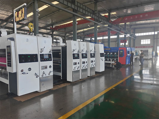 Papiervormmachine voor drukkerijen Geaffineerde kartonnen printer Slotter gesneden karton