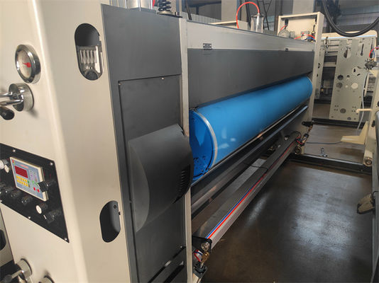 Drie kleurenprinter Slotter die cutting machine voor de productie van golfkarton