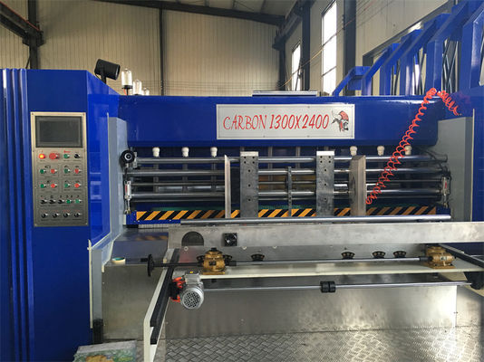 Veelgebruikte golfvormige flexodrukmachine met slot voor een lange levensduur
