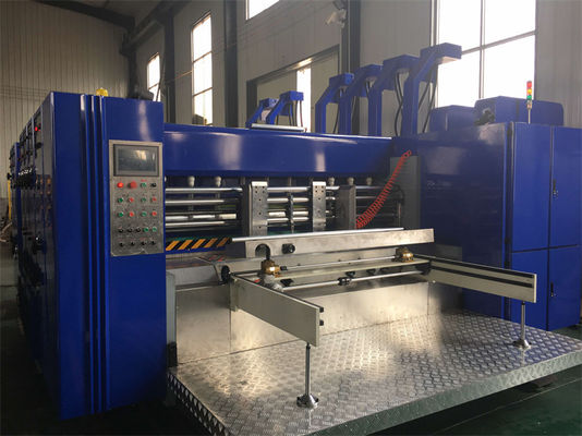 Veelgebruikte golfvormige flexodrukmachine met slot voor een lange levensduur