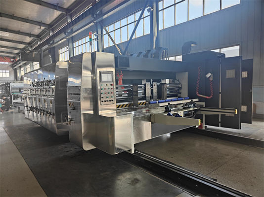 Volledig automatische 4-kleurige flexodrukmachine voor het snijden met een spanning van 380 V