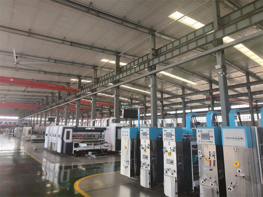 Volledig automatische 4-kleurige flexodrukmachine voor het snijden met een spanning van 380 V