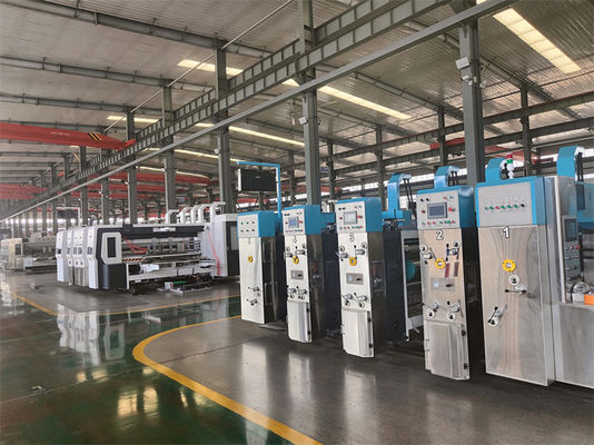 Volledig automatische 4-kleurige flexodrukmachine voor het snijden met een spanning van 380 V