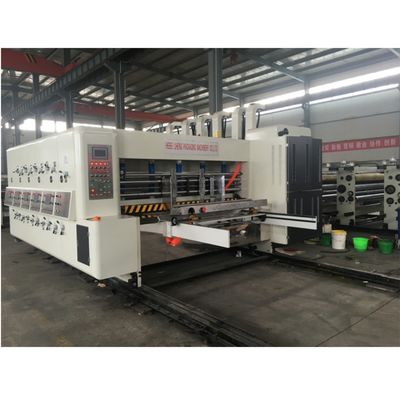 Volledig automatisch gegolfd kartonprinten Slotting Die Cutting Machine Gemakkelijk te bedienen