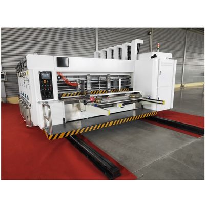 Voltage 380 Automatische kartonnen doos Flexo-printing Die Cutting Slotting Machine voor dozen