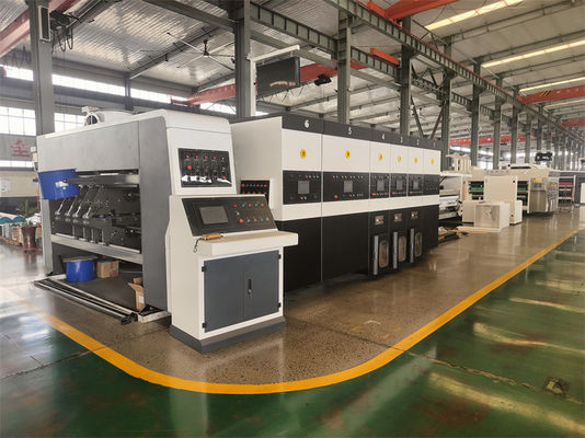 Flexodrukmachine voor papiervorming voor kartonnen doos 4 kleurenprinter