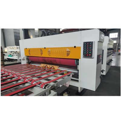 Verpakkingspapier Flexoprinter Slotter Die Cutting Machine voor bouwmaterialenwinkels