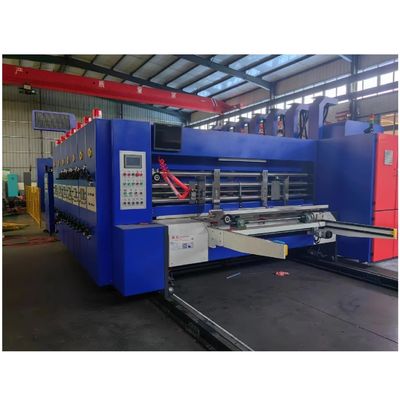 Concurrentieve golfkarton Flexo Printing Slotting Diecutting Folder Gluer Machine