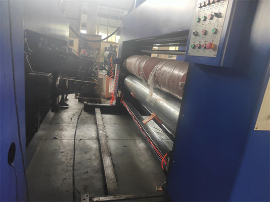 High Speed Flexo Printer Slotter Die Cutting Carton Printing Machinery voor 18000 KG