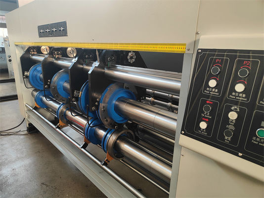 18000 KG Automatische Flexo Printing Slotting Die Cutting Grofed Carton Box Making Machine