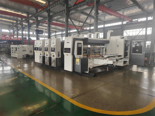 Automatische kartonnen doos Flexo Printing Die Cutting Slotting Machine Voor kartonnen dozen Design