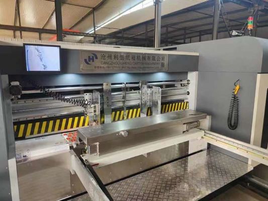 Langer levensduur Automatische karton pizza papier doos maken machine voor gegolfd karton