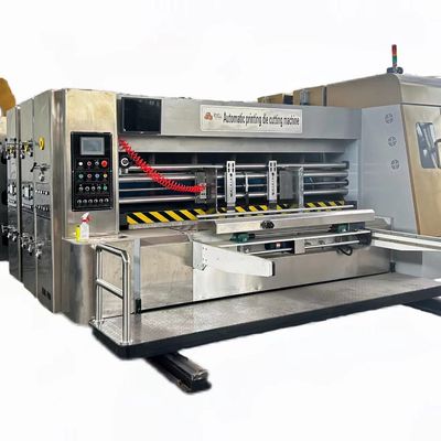 18000 KG Kleine mini golfkarton papier Flexografische printers en die cutter Flexo drukmachine Online verkoop
