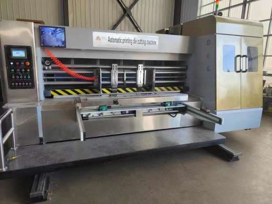 18000 KG Kleine mini golfkarton papier Flexografische printers en die cutter Flexo drukmachine Online verkoop
